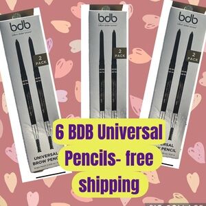 BDB Universal Brow Pencil Duo Pack — Black